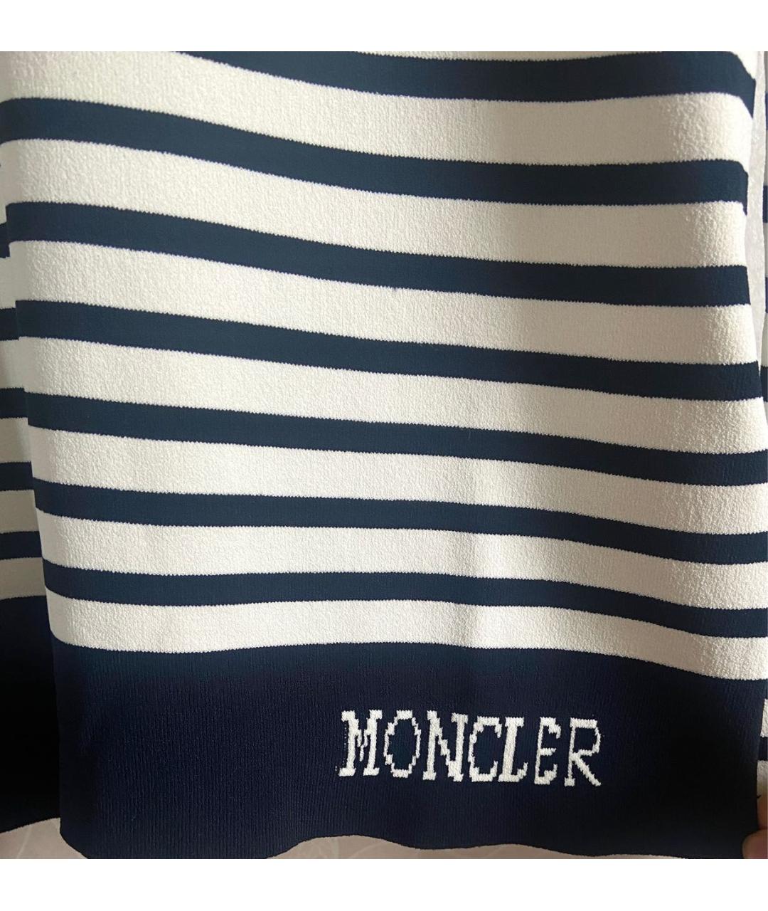 MONCLER Белая вискозная водолазка, фото 4