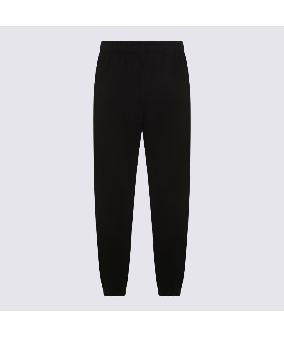 POLO RALPH LAUREN Черные хлопковые прямые брюки, фото 2