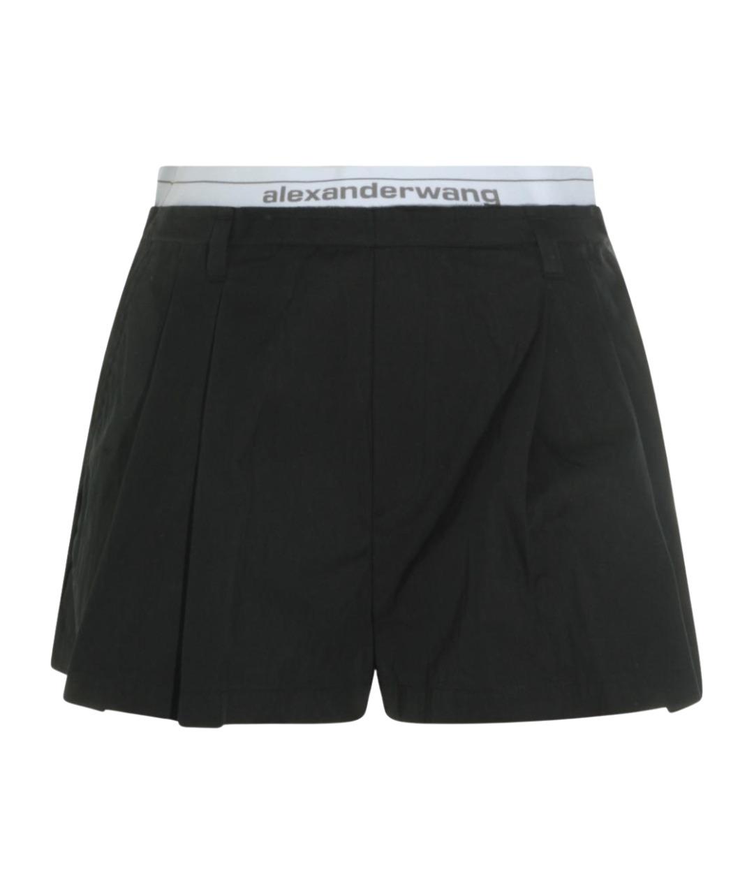 ALEXANDER WANG Черные хлопковые шорты, фото 1