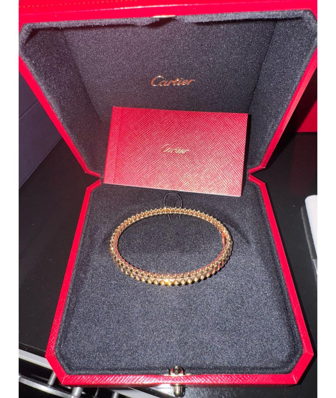 CARTIER Розовый браслет из розового золота, фото 5