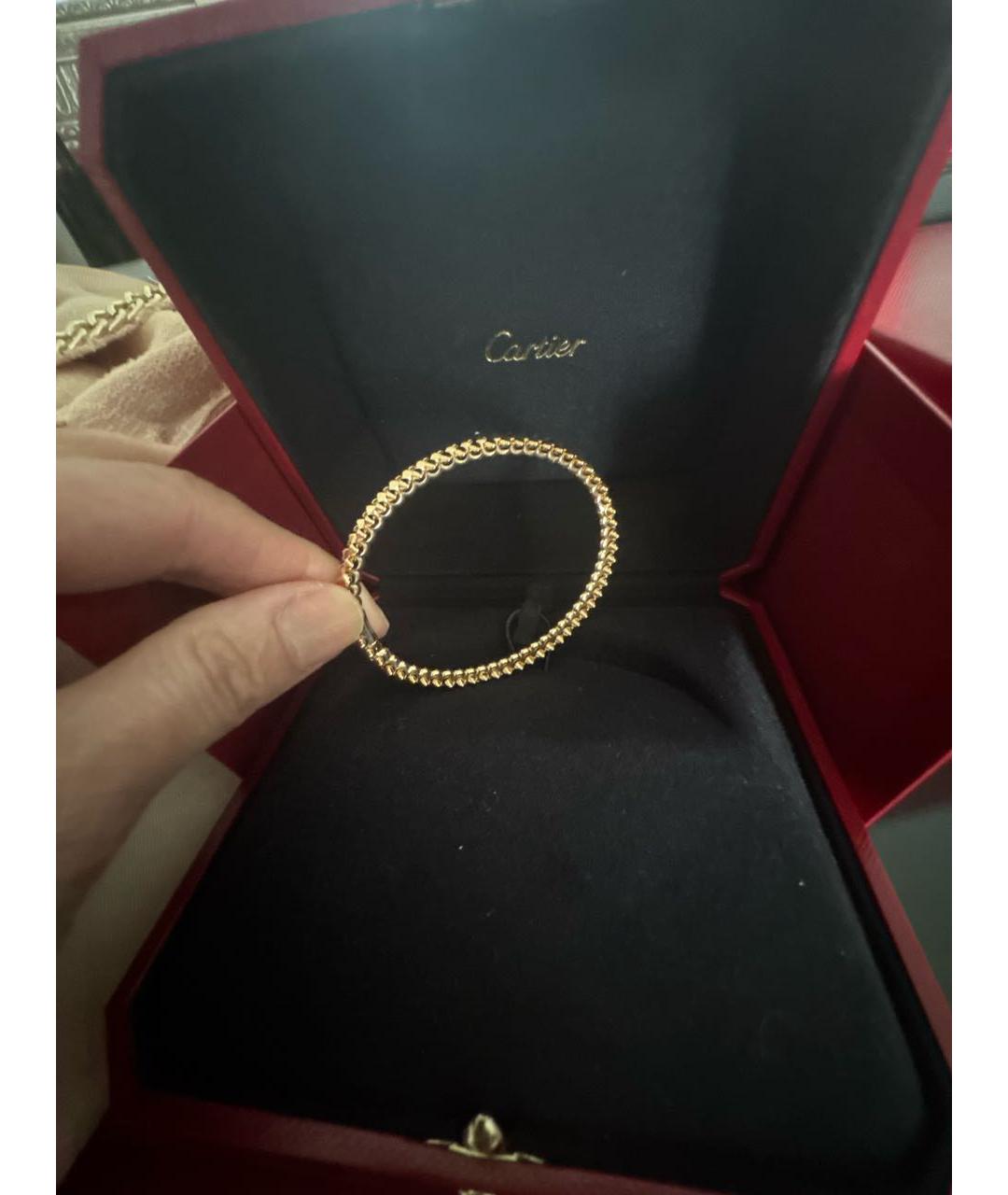 CARTIER Розовый браслет из розового золота, фото 2