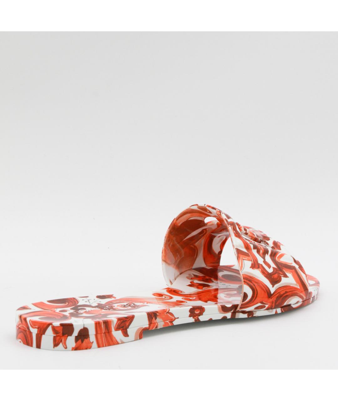 DOLCE&GABBANA Мульти шлепанцы, фото 3