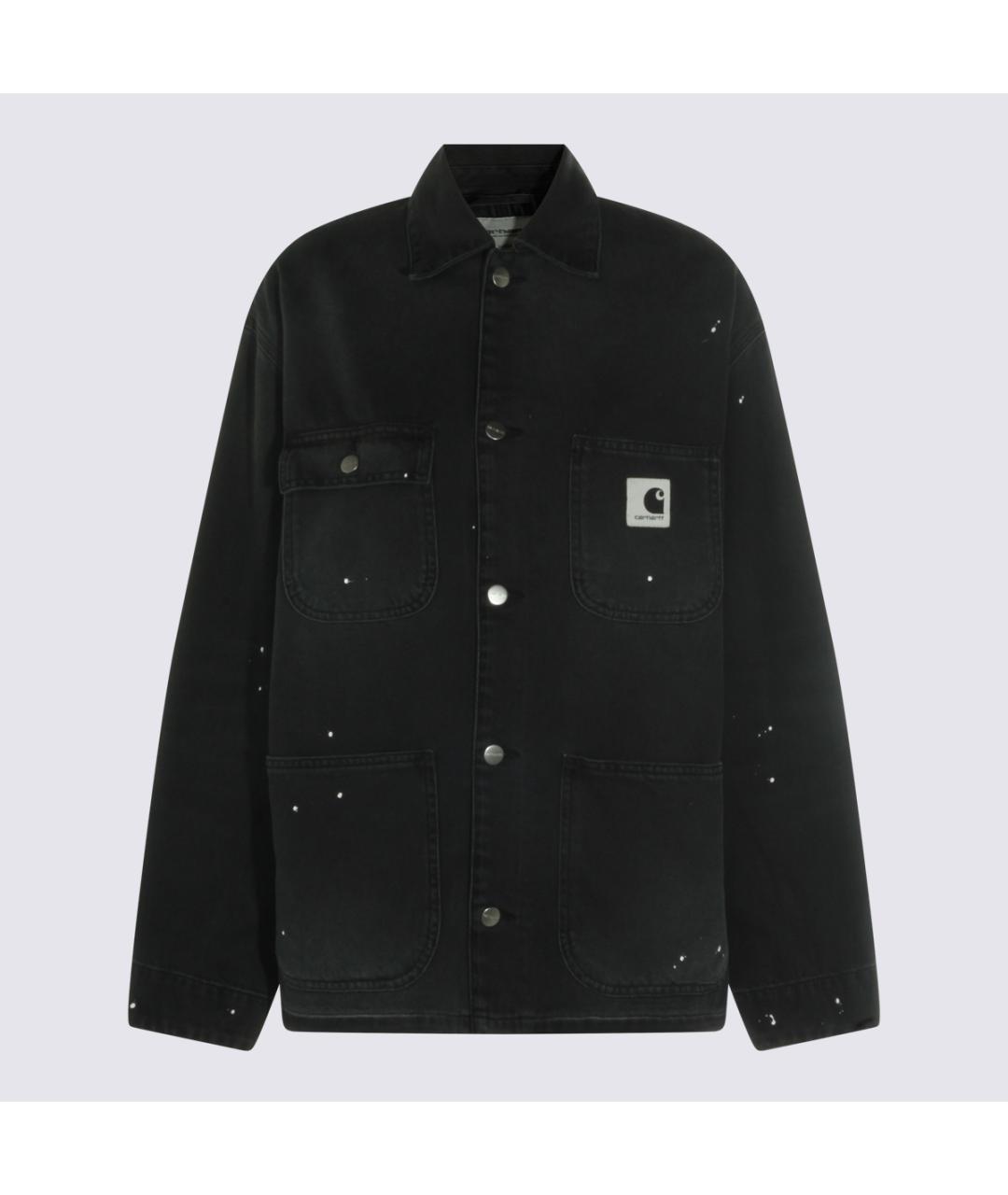 CARHARTT WIP Черная хлопковая куртка, фото 4