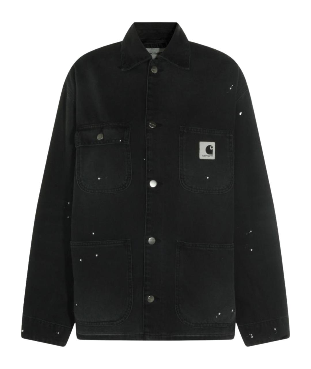 CARHARTT WIP Черная хлопковая куртка, фото 1