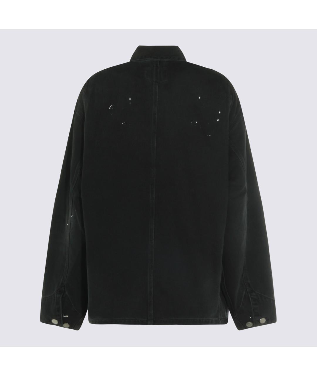 CARHARTT WIP Черная хлопковая куртка, фото 2