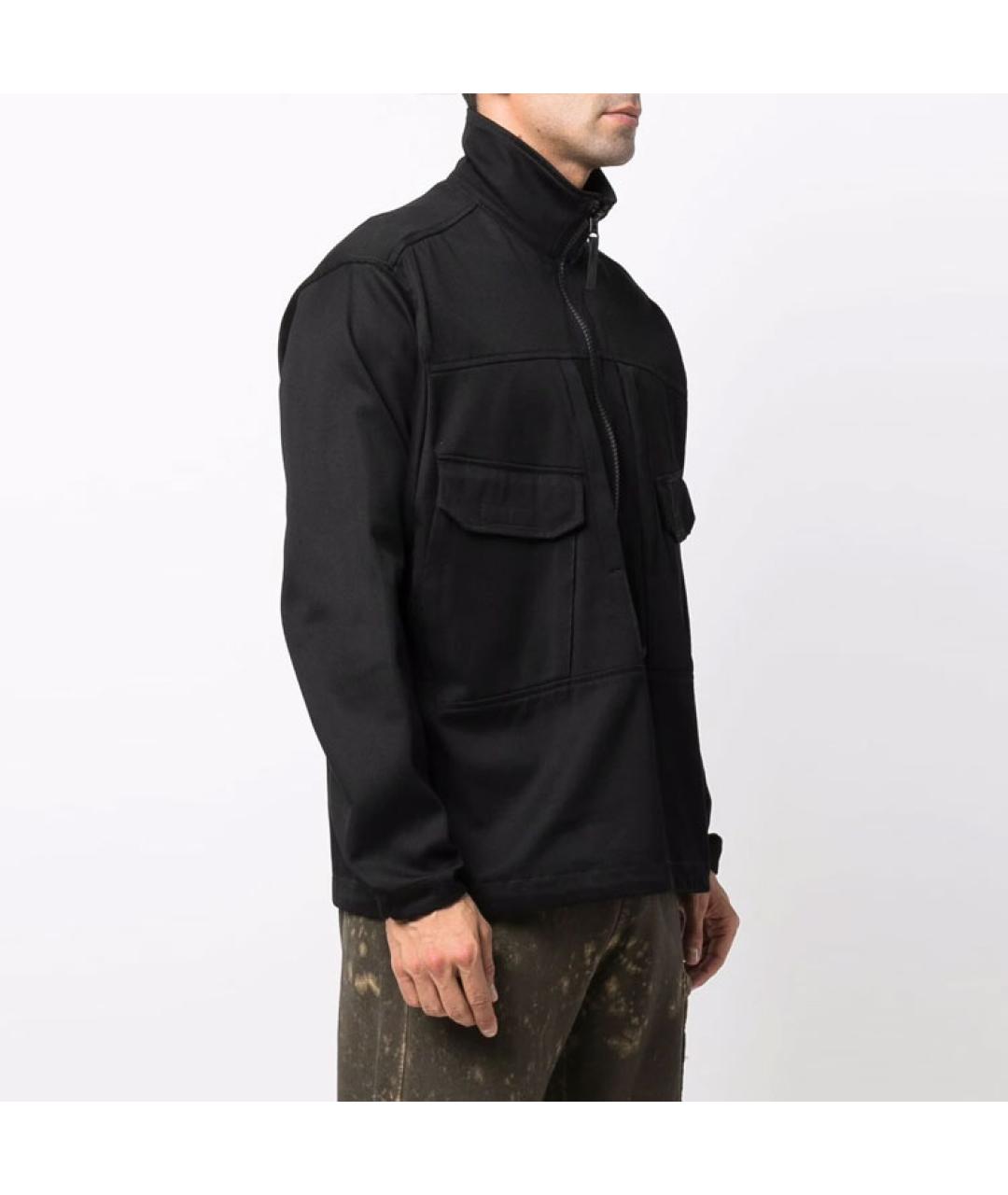 STONE ISLAND Черная куртка, фото 4