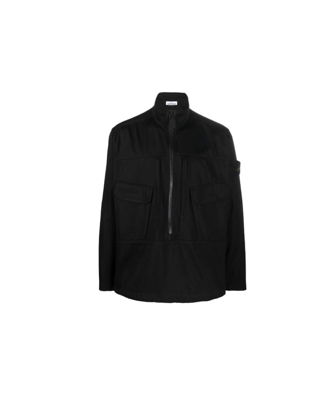 STONE ISLAND Черная куртка, фото 6