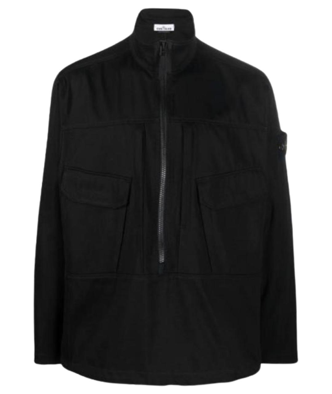 STONE ISLAND Черная куртка, фото 1