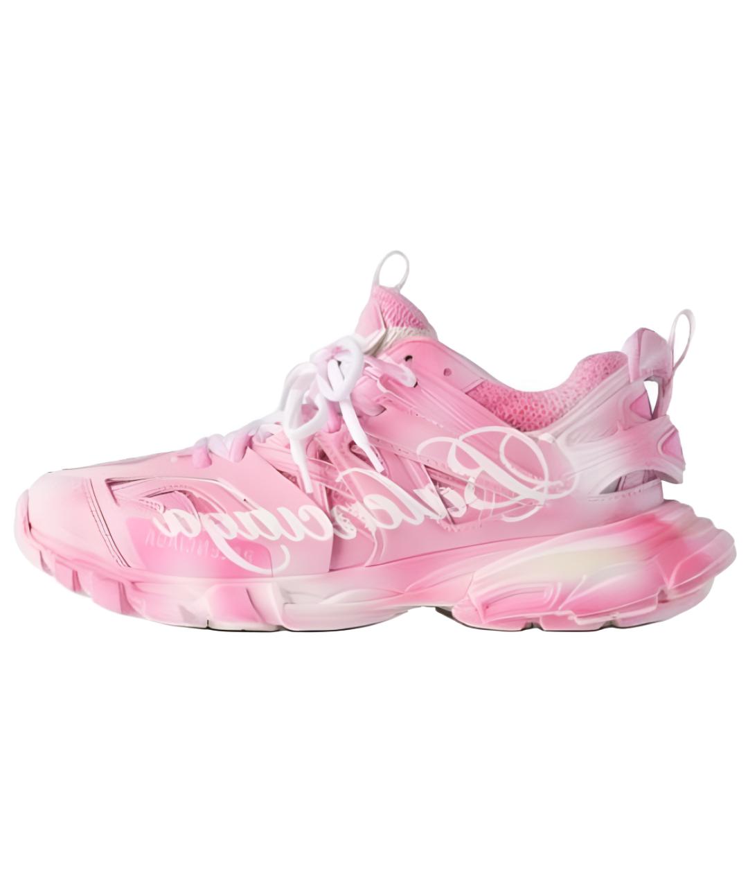 BALENCIAGA Розовые кроссовки, фото 2
