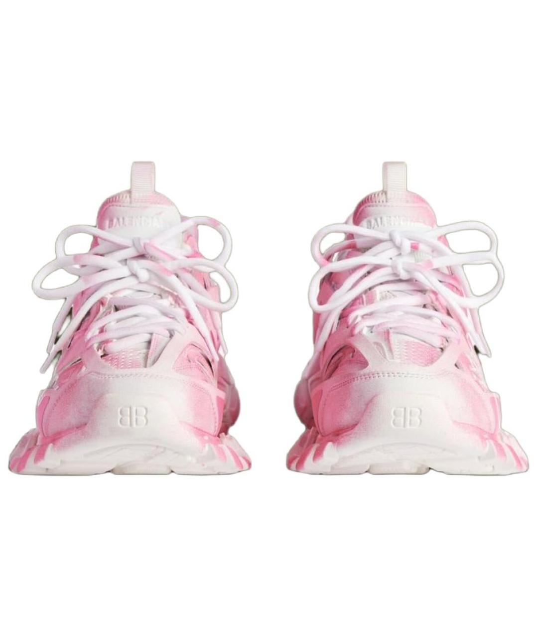 BALENCIAGA Розовые кроссовки, фото 4