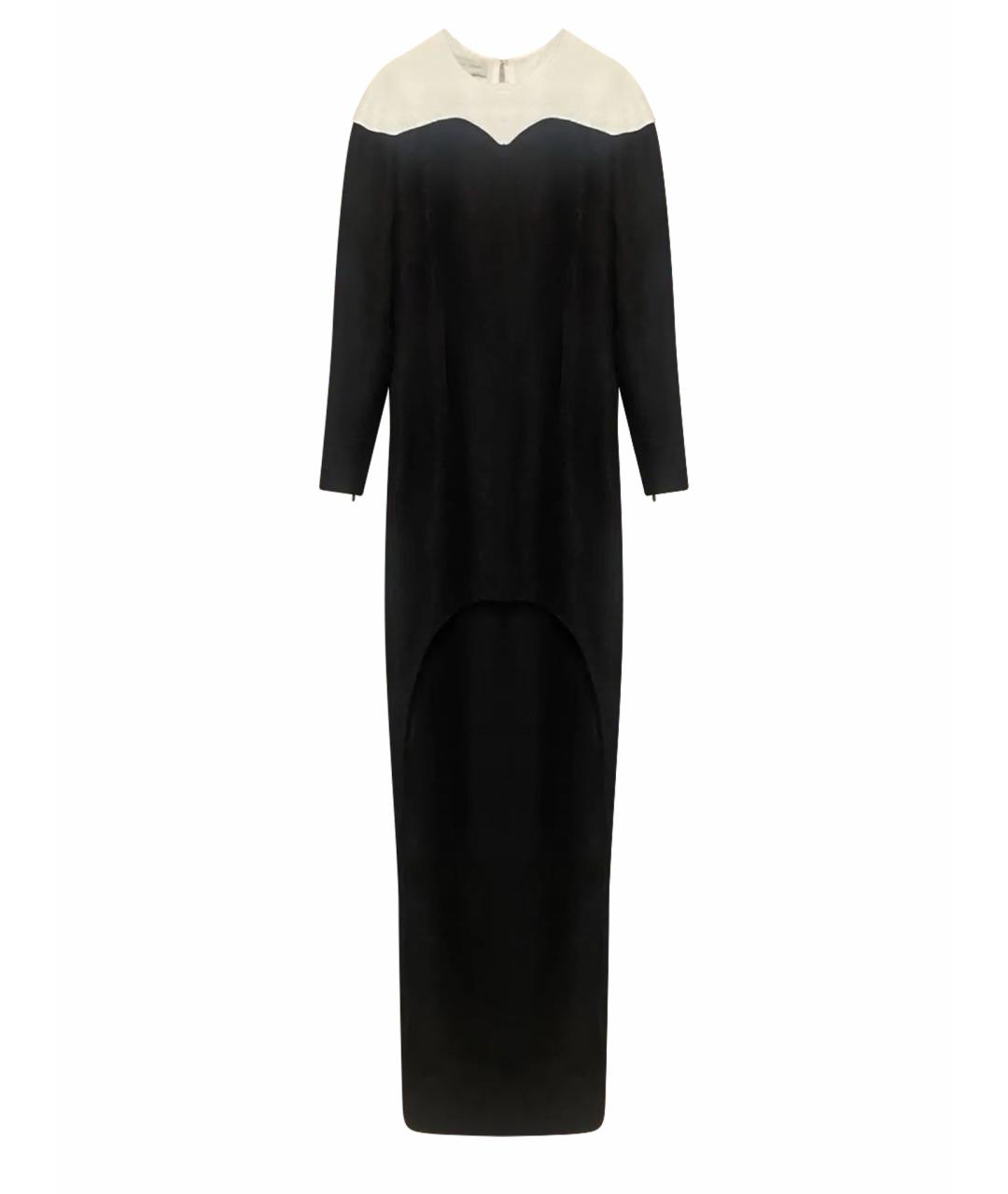 STELLA MCCARTNEY Черное вискозное вечернее платье, фото 1