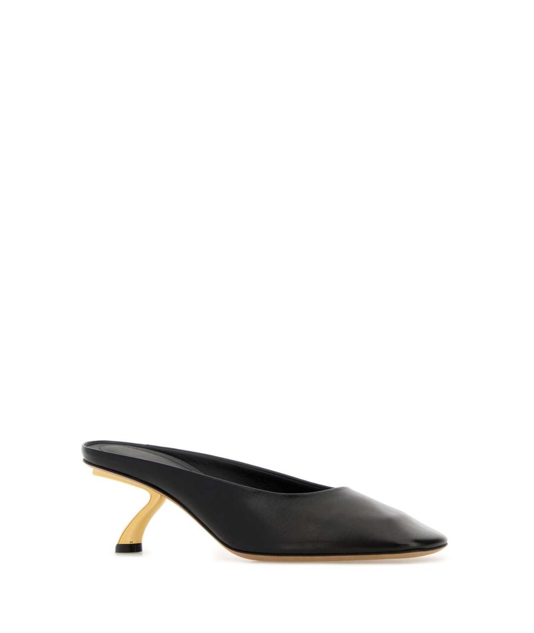FERRAGAMO Черные кожаные туфли, фото 2