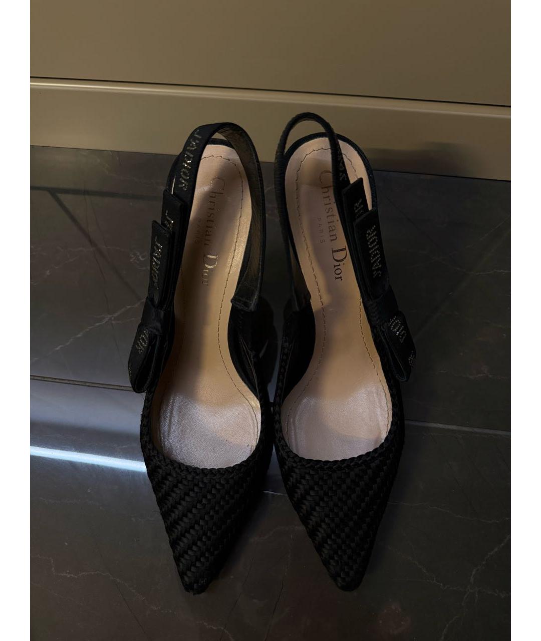 CHRISTIAN DIOR Черные туфли, фото 2