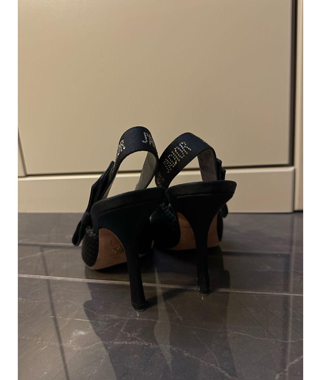 CHRISTIAN DIOR Черные туфли, фото 4