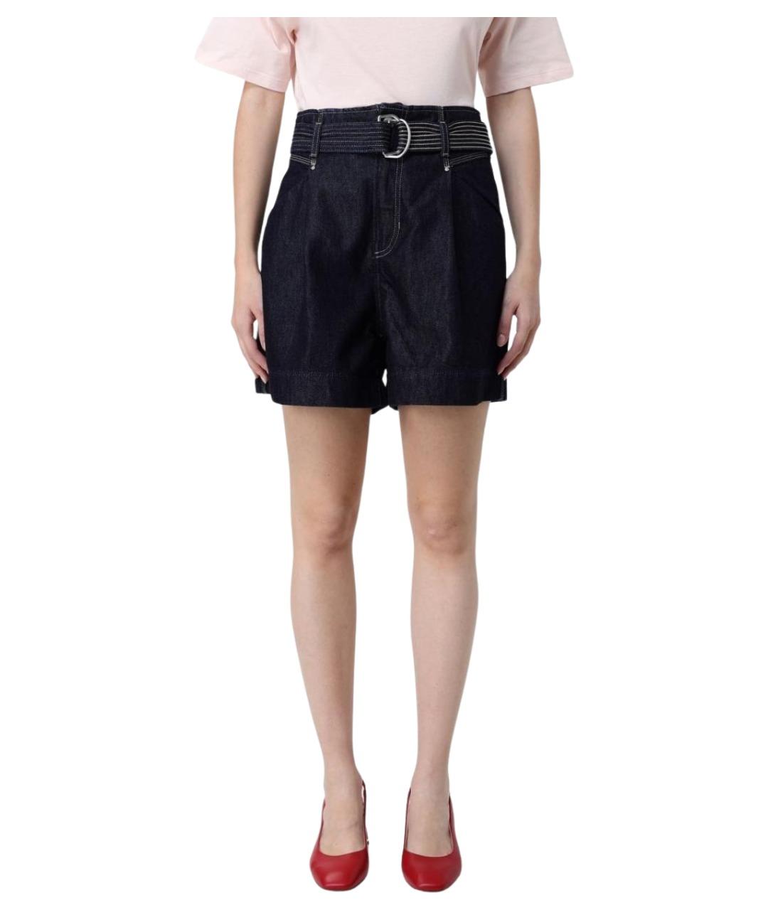 HUGO BOSS Синие хлопковые шорты, фото 1