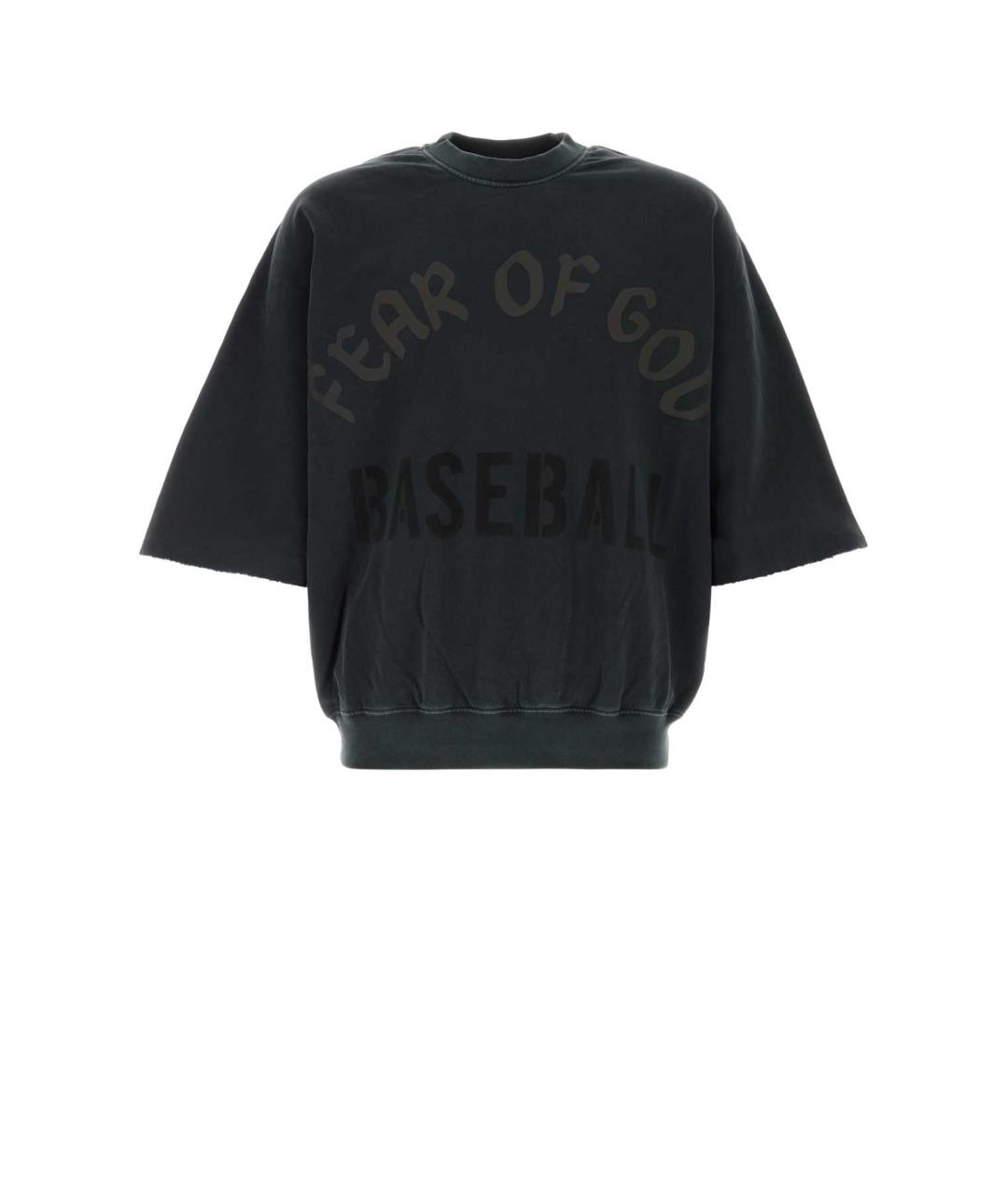 FEAR OF GOD Серая хлопковая футболка, фото 1