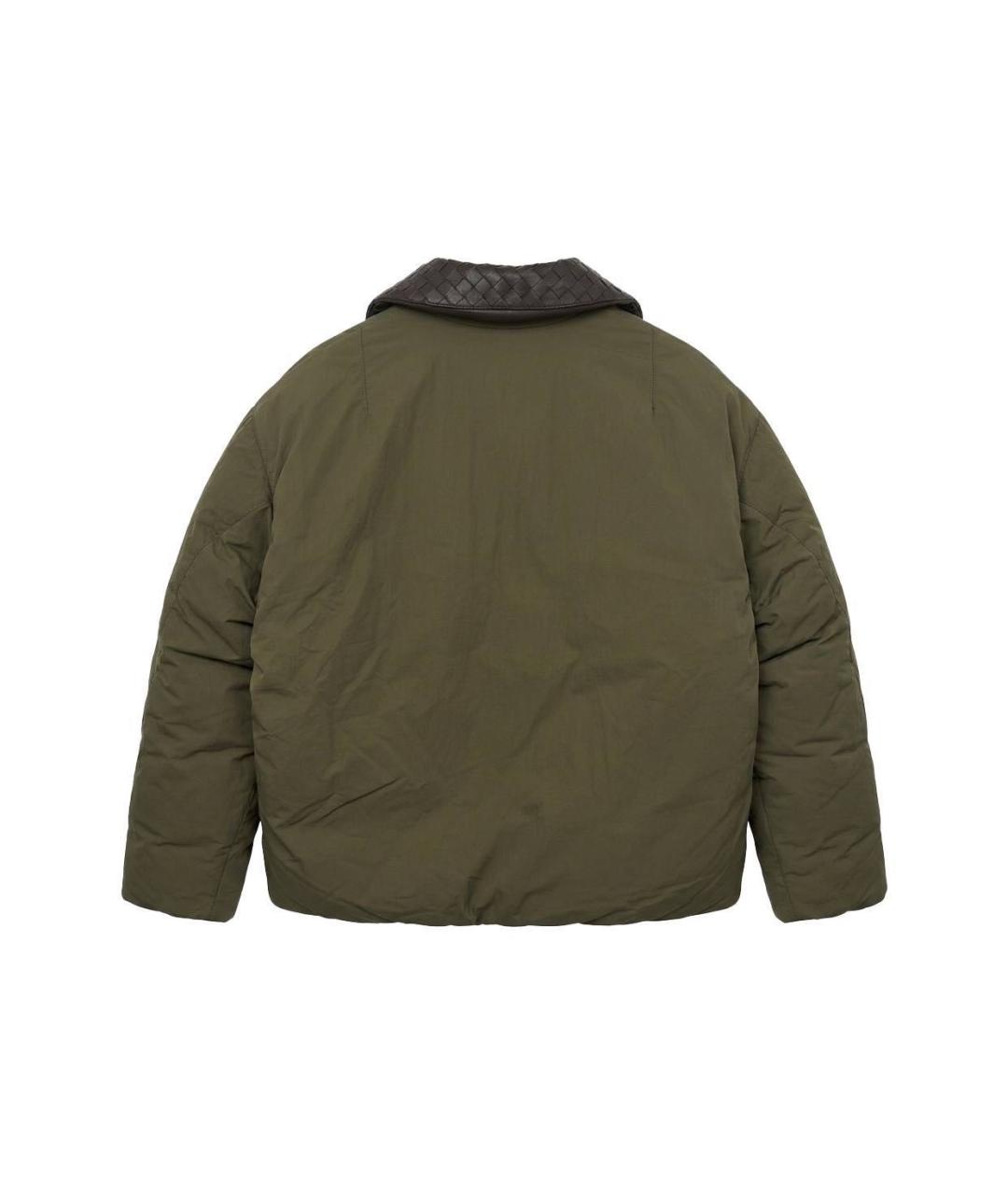 BOTTEGA VENETA Хаки пуховик, фото 3
