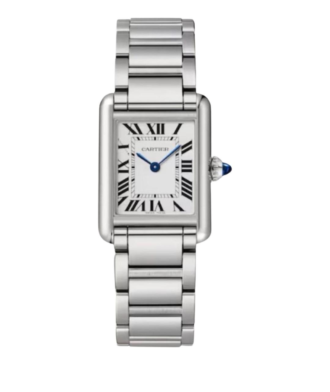 CARTIER Серебряные часы, фото 1
