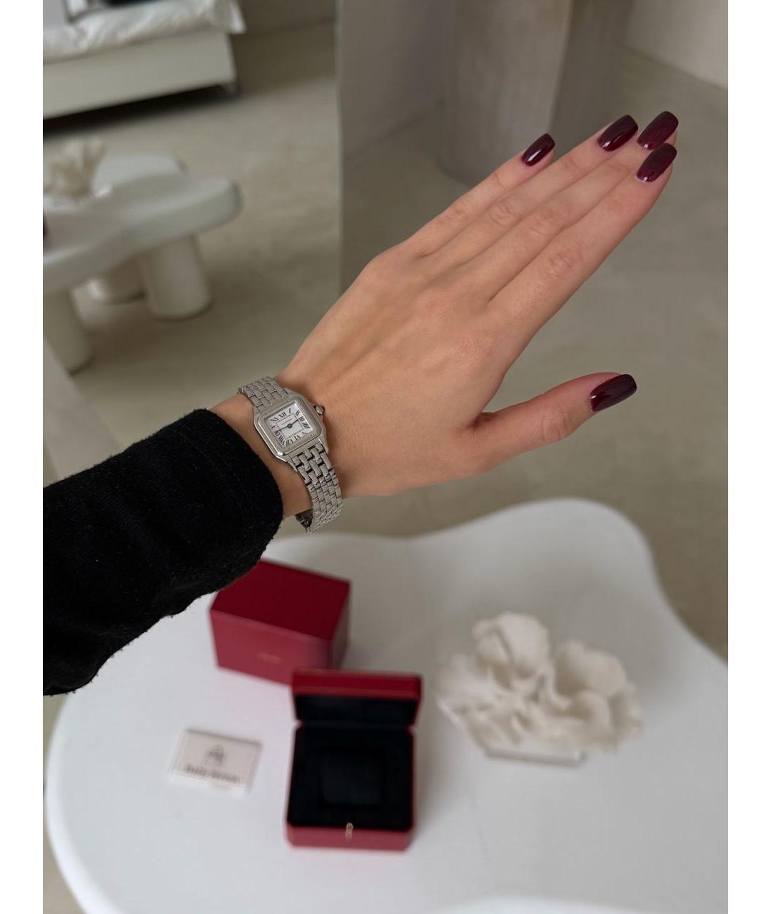 CARTIER Серебряные часы, фото 8