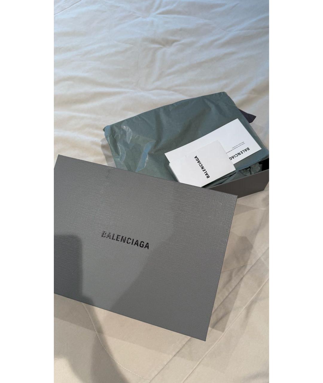 BALENCIAGA Красная сумка через плечо из экзотической кожи, фото 6