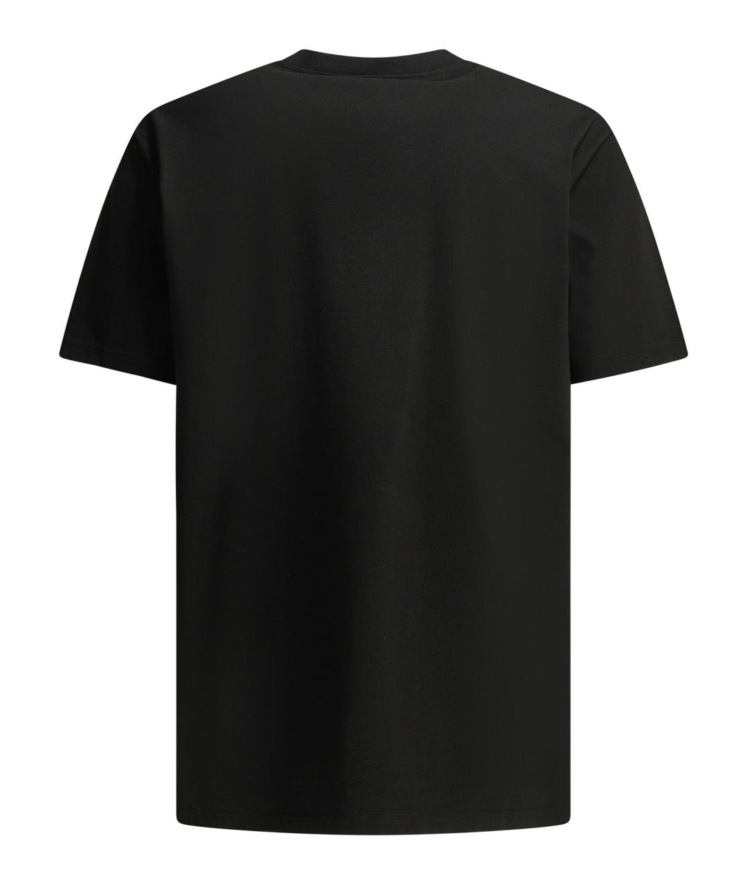GIVENCHY Черная хлопковая футболка, фото 2
