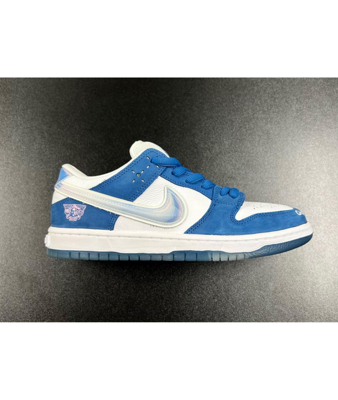 NIKE Синие низкие кроссовки / кеды, фото 9