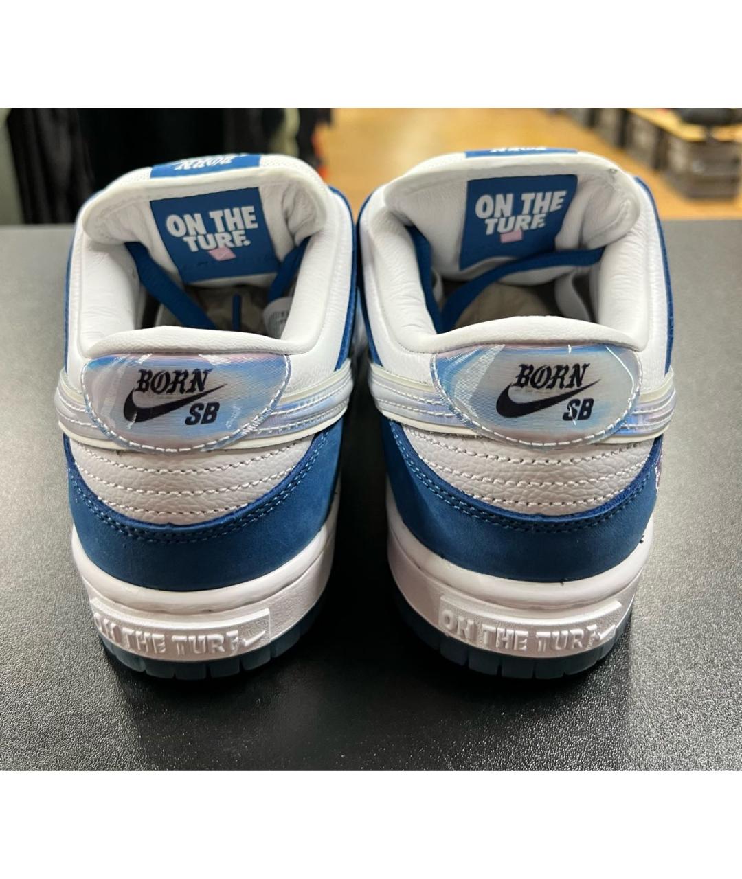 NIKE Синие низкие кроссовки / кеды, фото 4