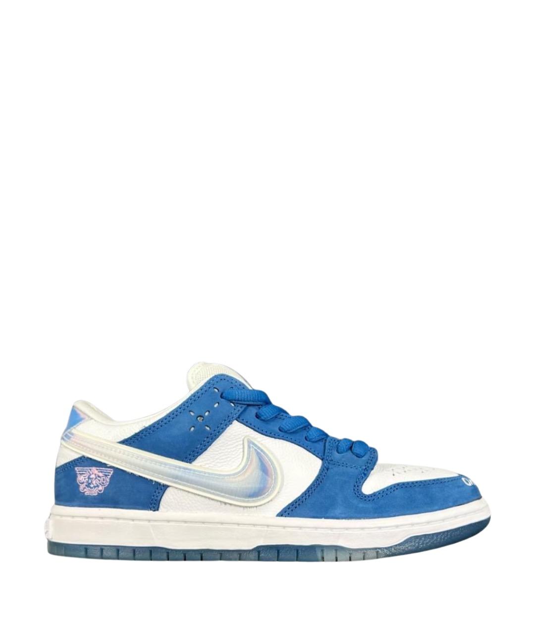 NIKE Синие низкие кроссовки / кеды, фото 1