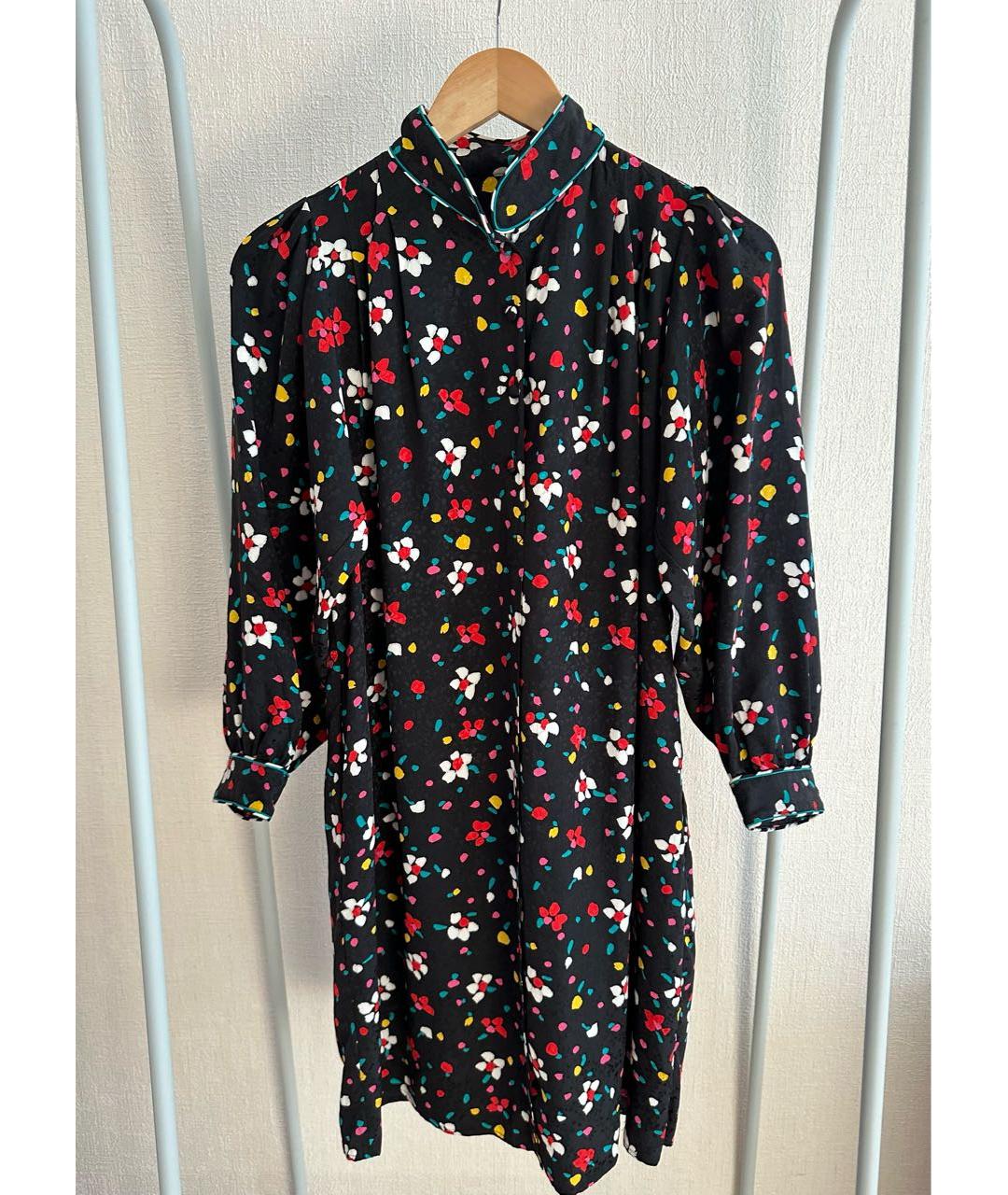 MARC JACOBS Мульти шелковое повседневное платье, фото 7