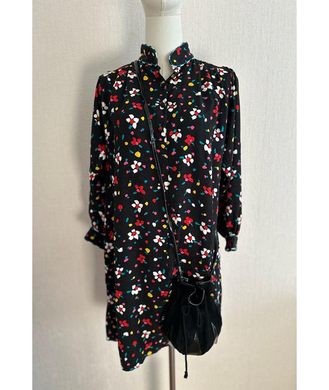 MARC JACOBS Мульти шелковое повседневное платье, фото 9