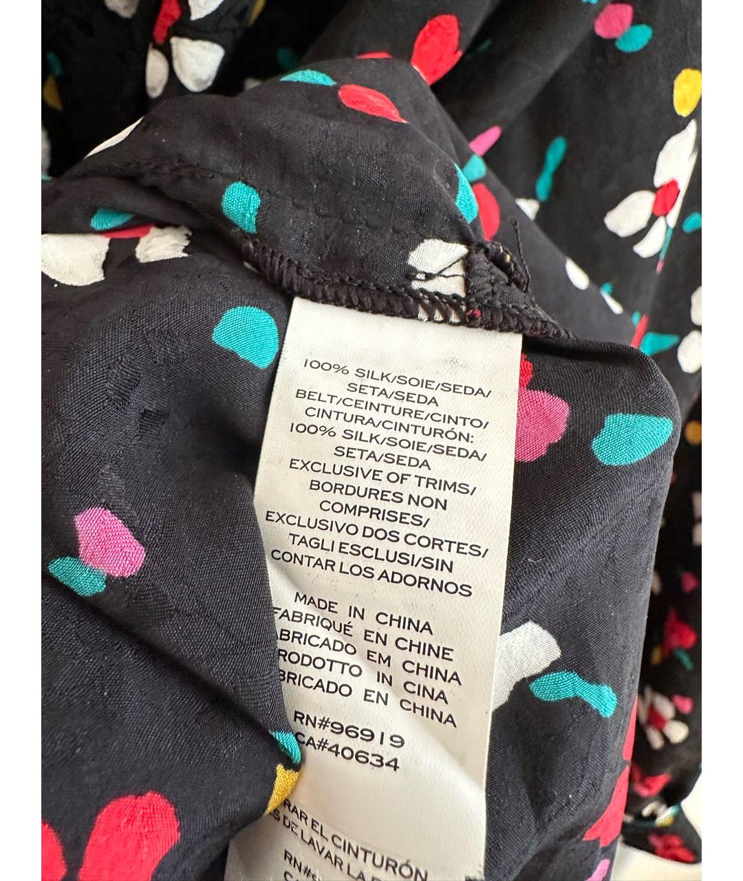 MARC JACOBS Мульти шелковое повседневное платье, фото 5