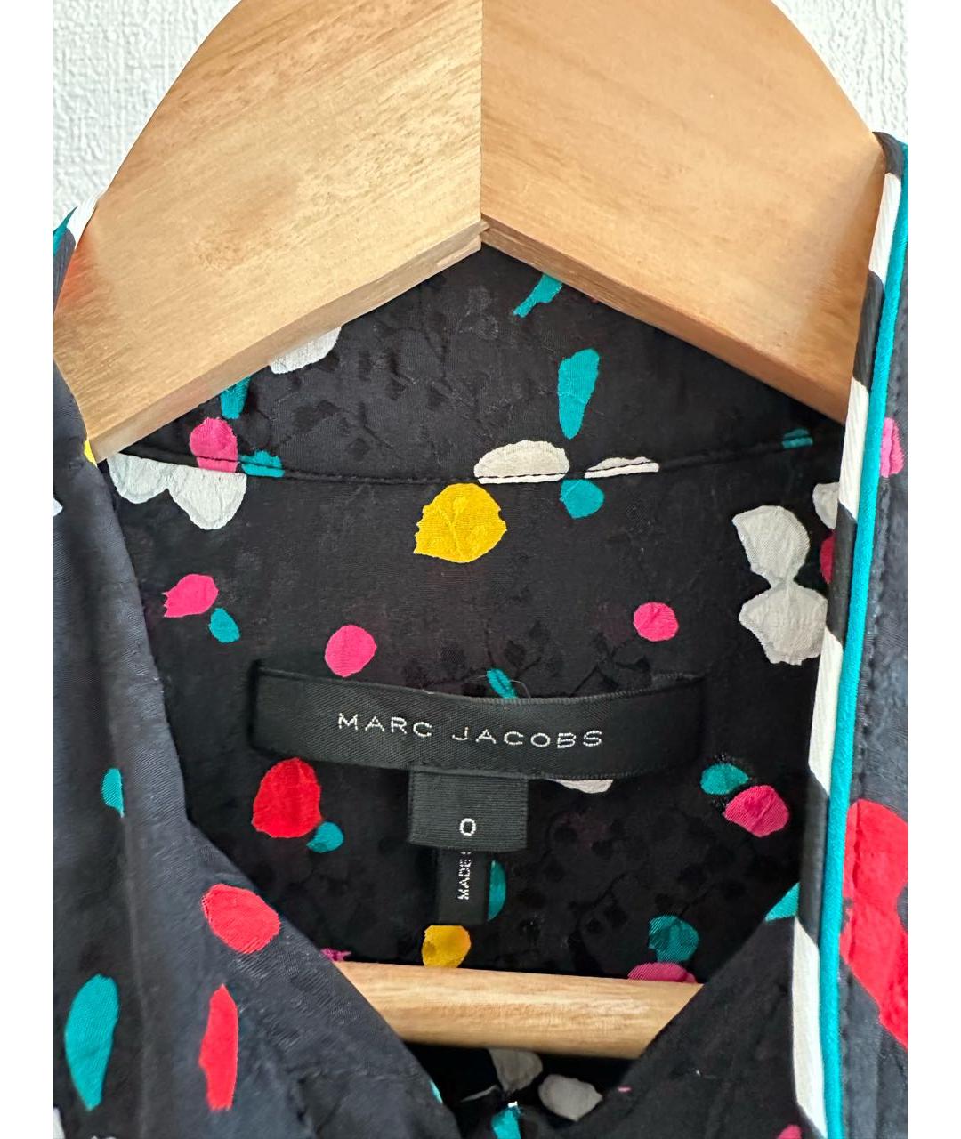 MARC JACOBS Мульти шелковое повседневное платье, фото 4