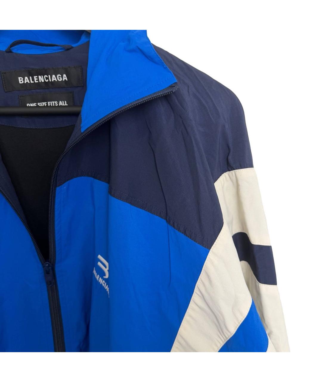 BALENCIAGA Синяя куртка, фото 2