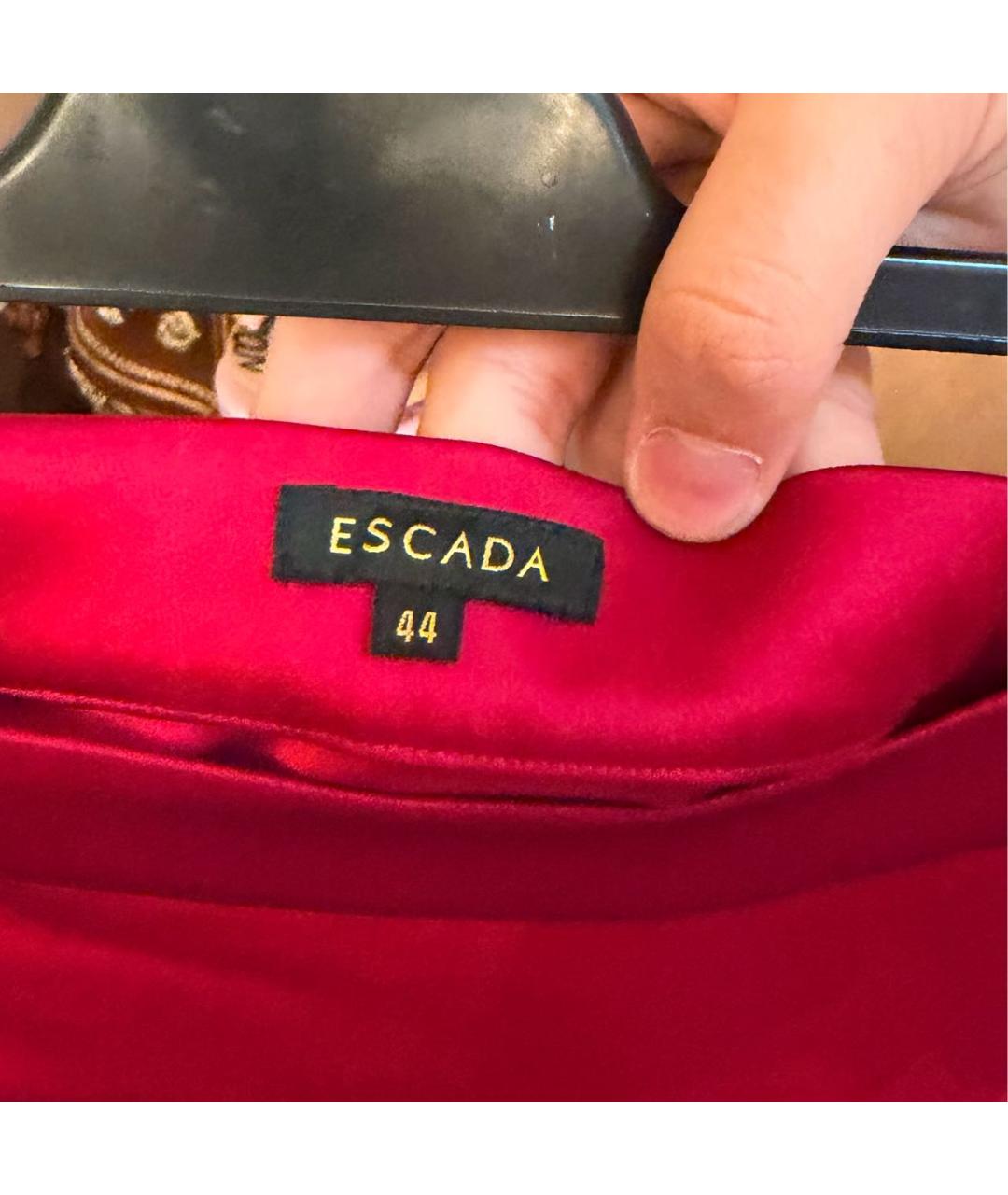 ESCADA Фуксия юбка миди, фото 4