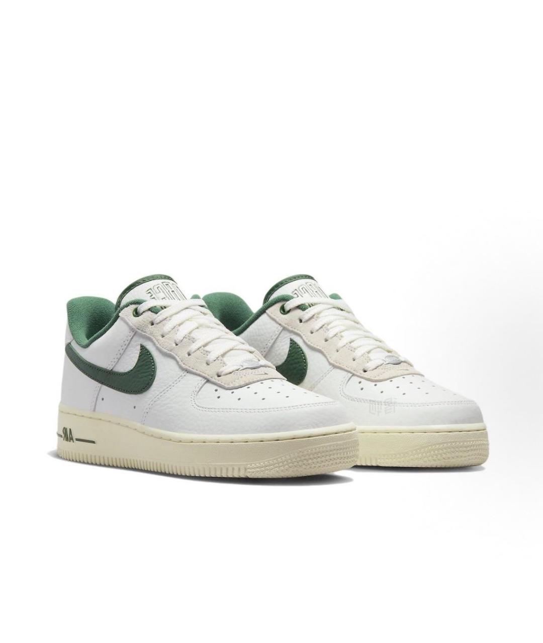 NIKE Белые кожаные кроссовки, фото 2