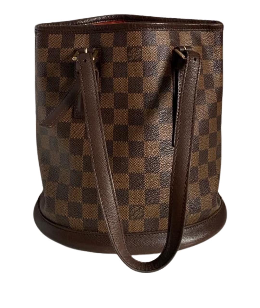 LOUIS VUITTON Коричневая сумка тоут, фото 1