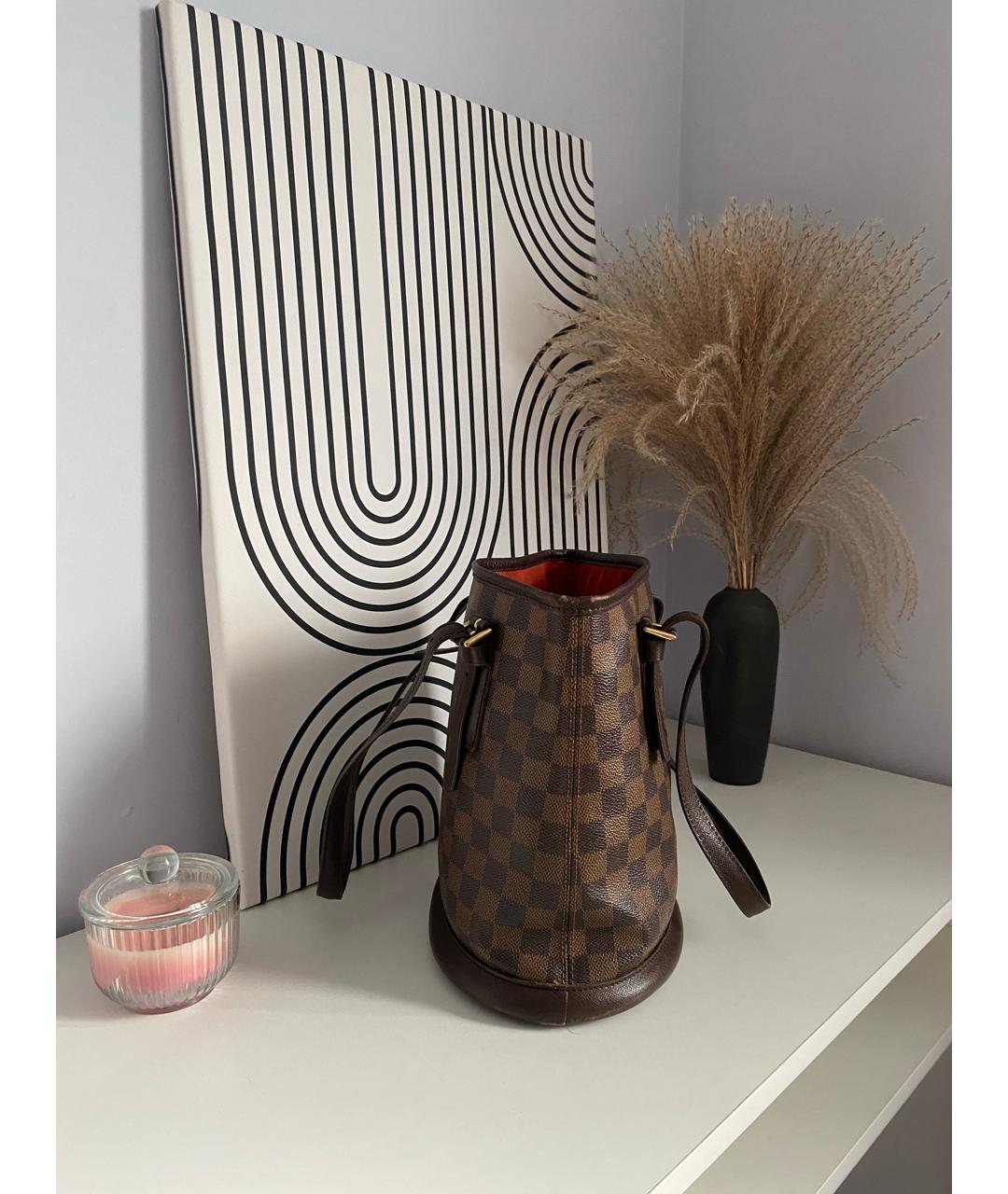 LOUIS VUITTON Коричневая сумка тоут, фото 2