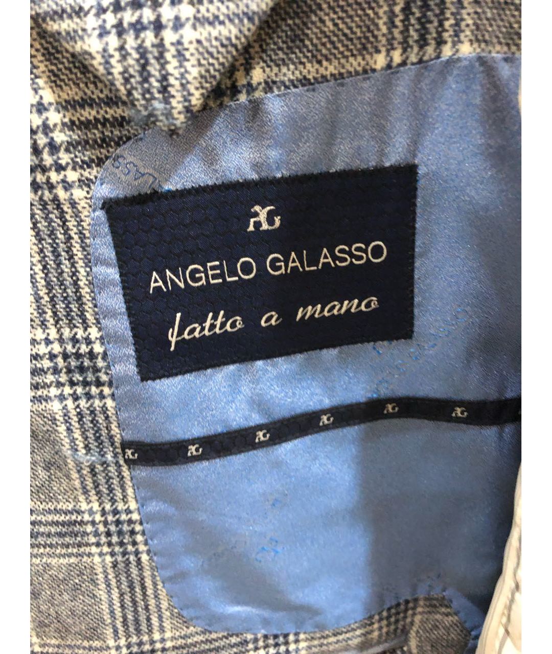 ANGELO GALASSO Мульти шерстяной пиджак, фото 4