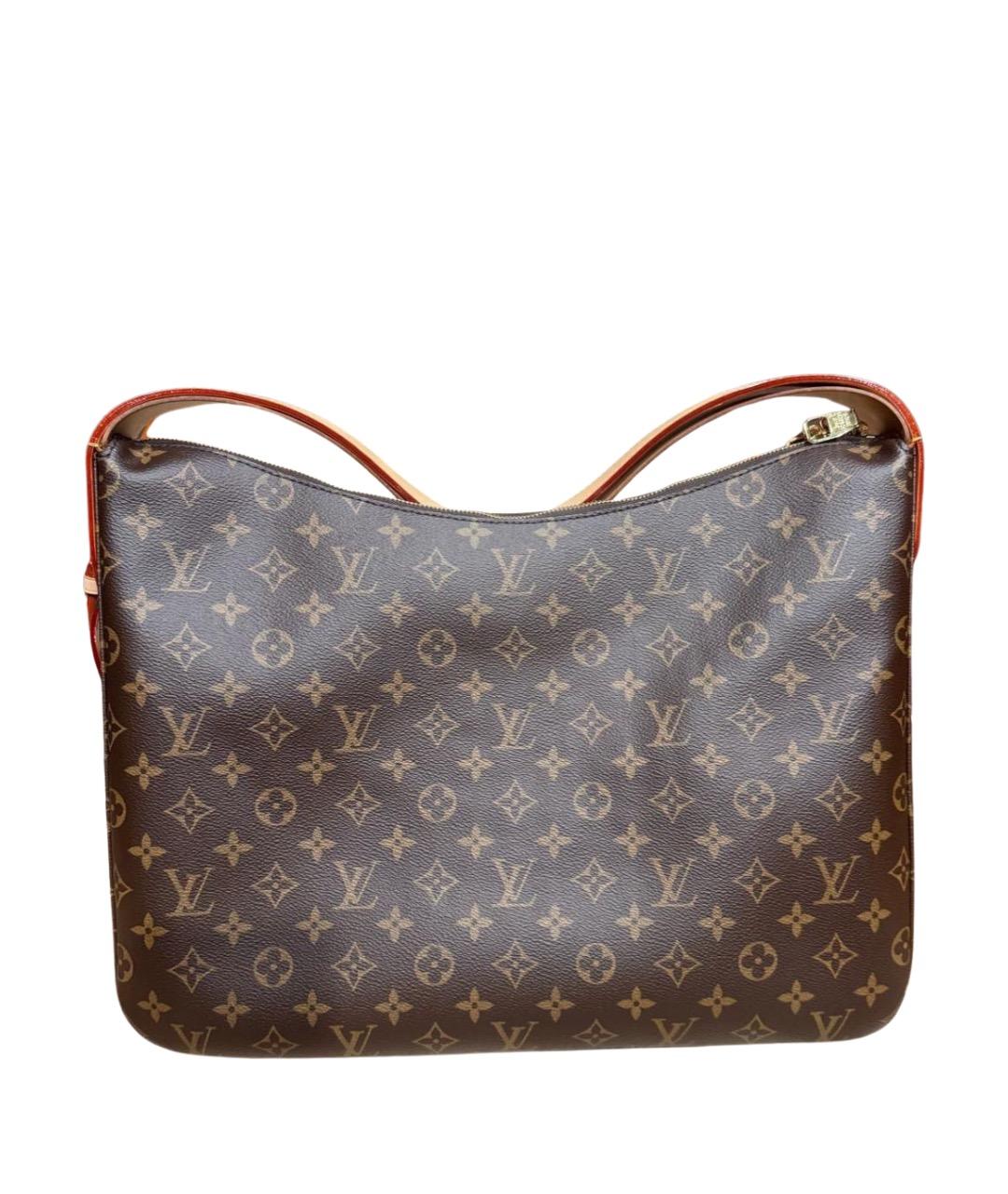 LOUIS VUITTON Коричневая сумка с короткими ручками, фото 1