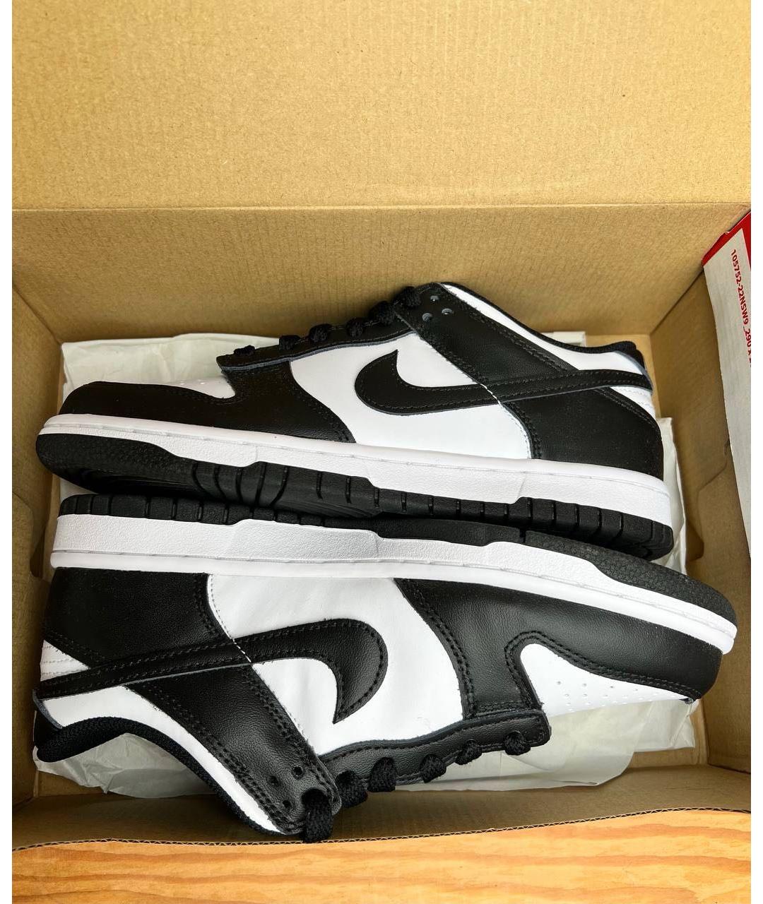 NIKE Белые кожаные низкие кроссовки / кеды, фото 6