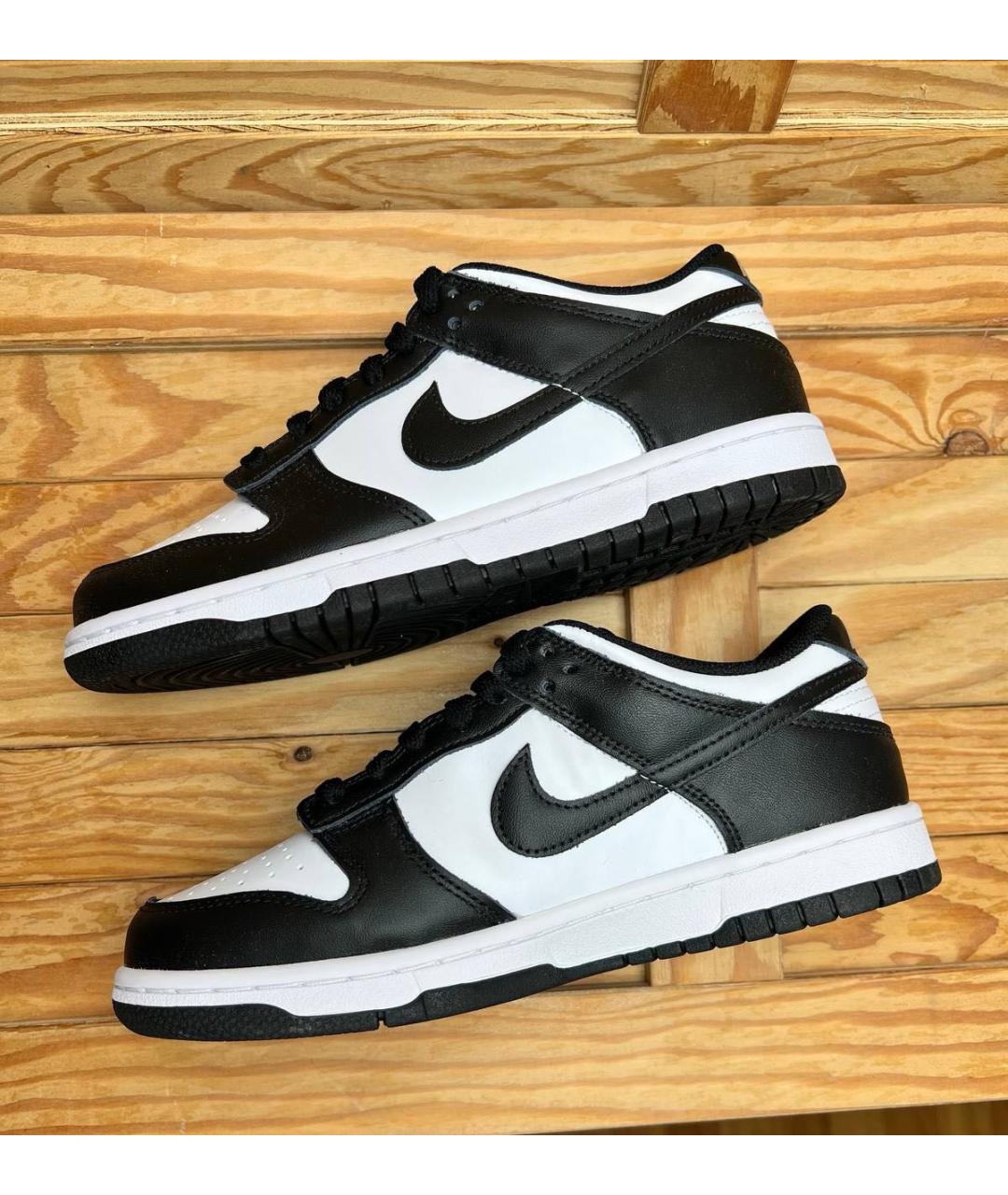 NIKE Белые кожаные низкие кроссовки / кеды, фото 3