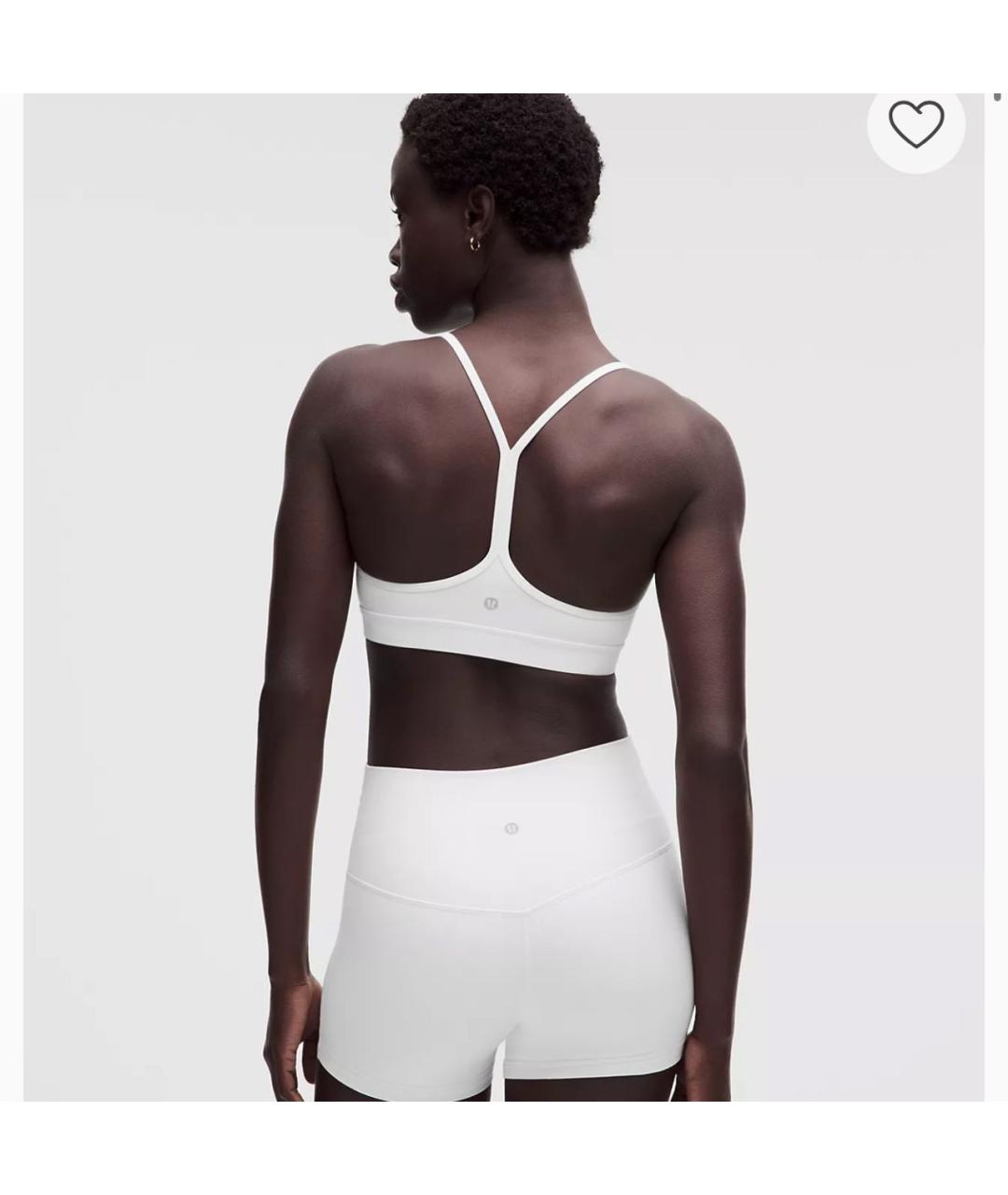 Lululemon Белая полиамидовая майка, фото 4