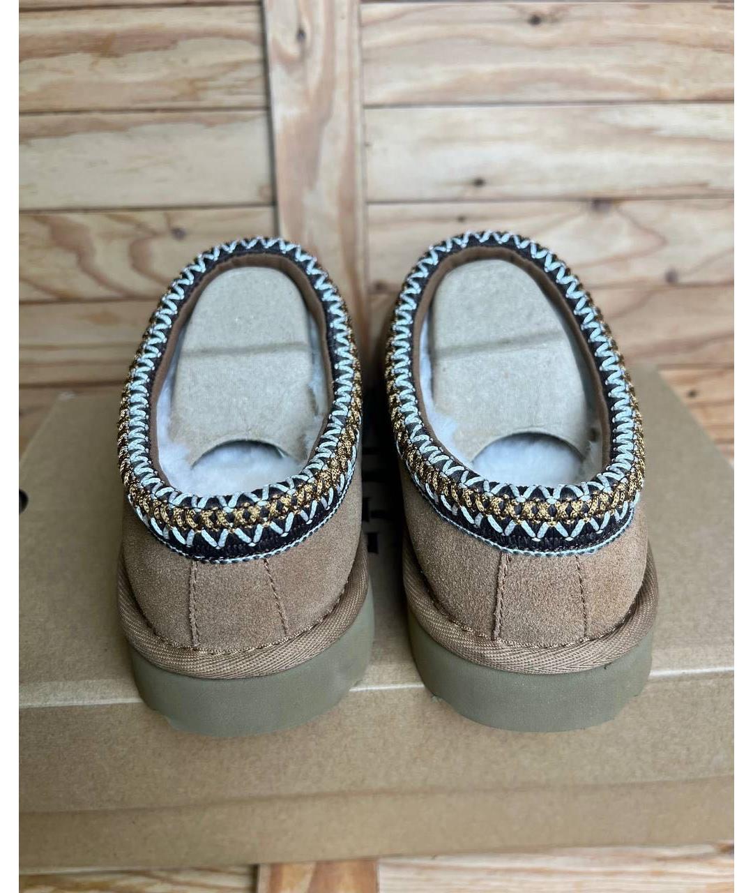 UGG AUSTRALIA Коричневые замшевые ботинки, фото 6
