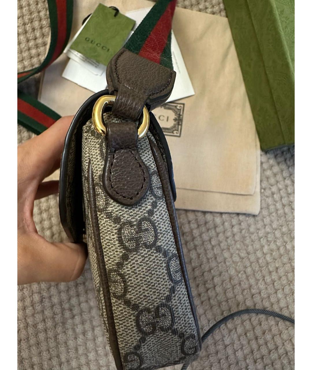 GUCCI Бежевая сумка через плечо, фото 3