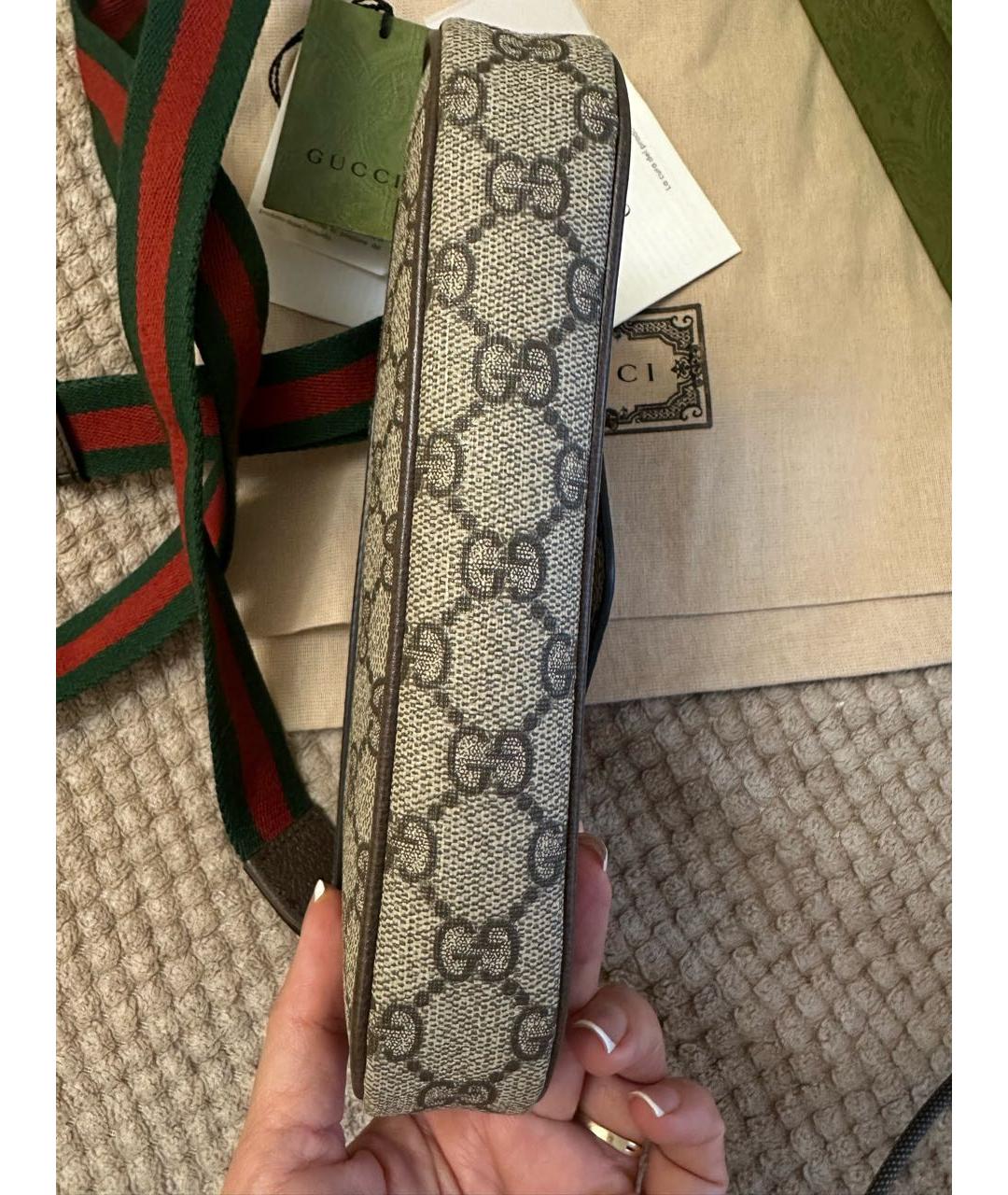 GUCCI Бежевая сумка через плечо, фото 4