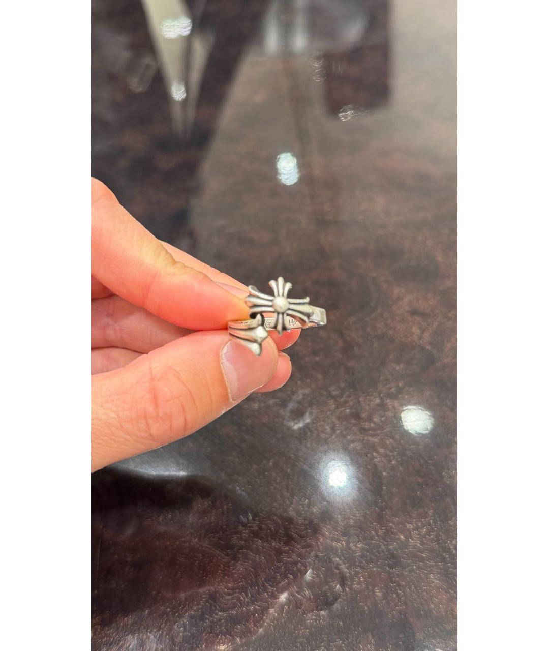 CHROME HEARTS Серебряное серебряное кольцо, фото 6