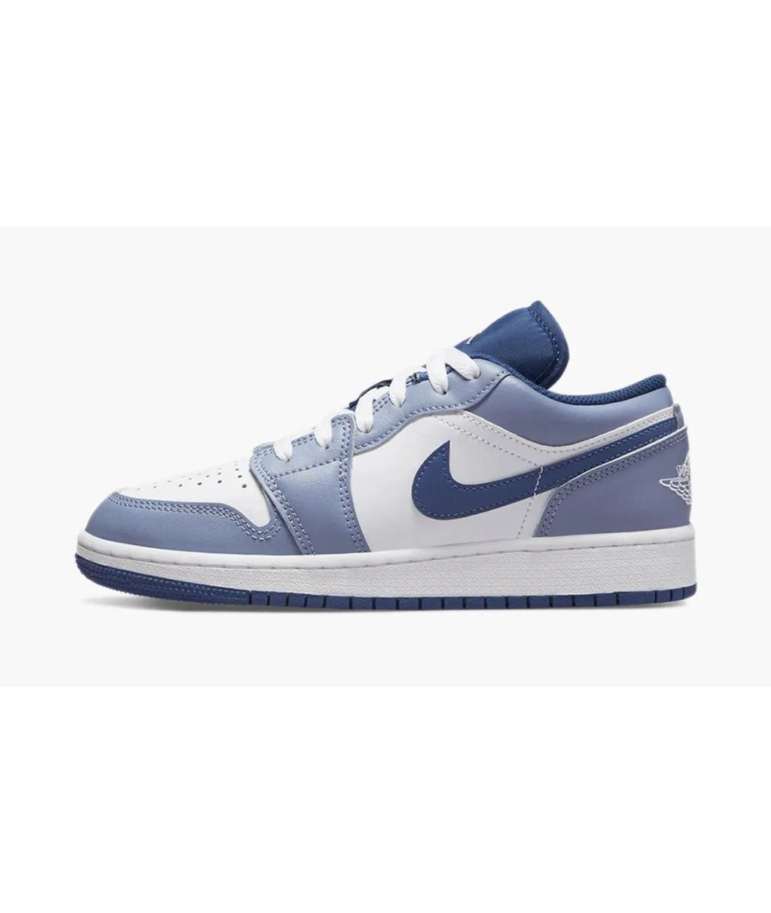 NIKE Белые кожаные низкие кроссовки / кеды, фото 7
