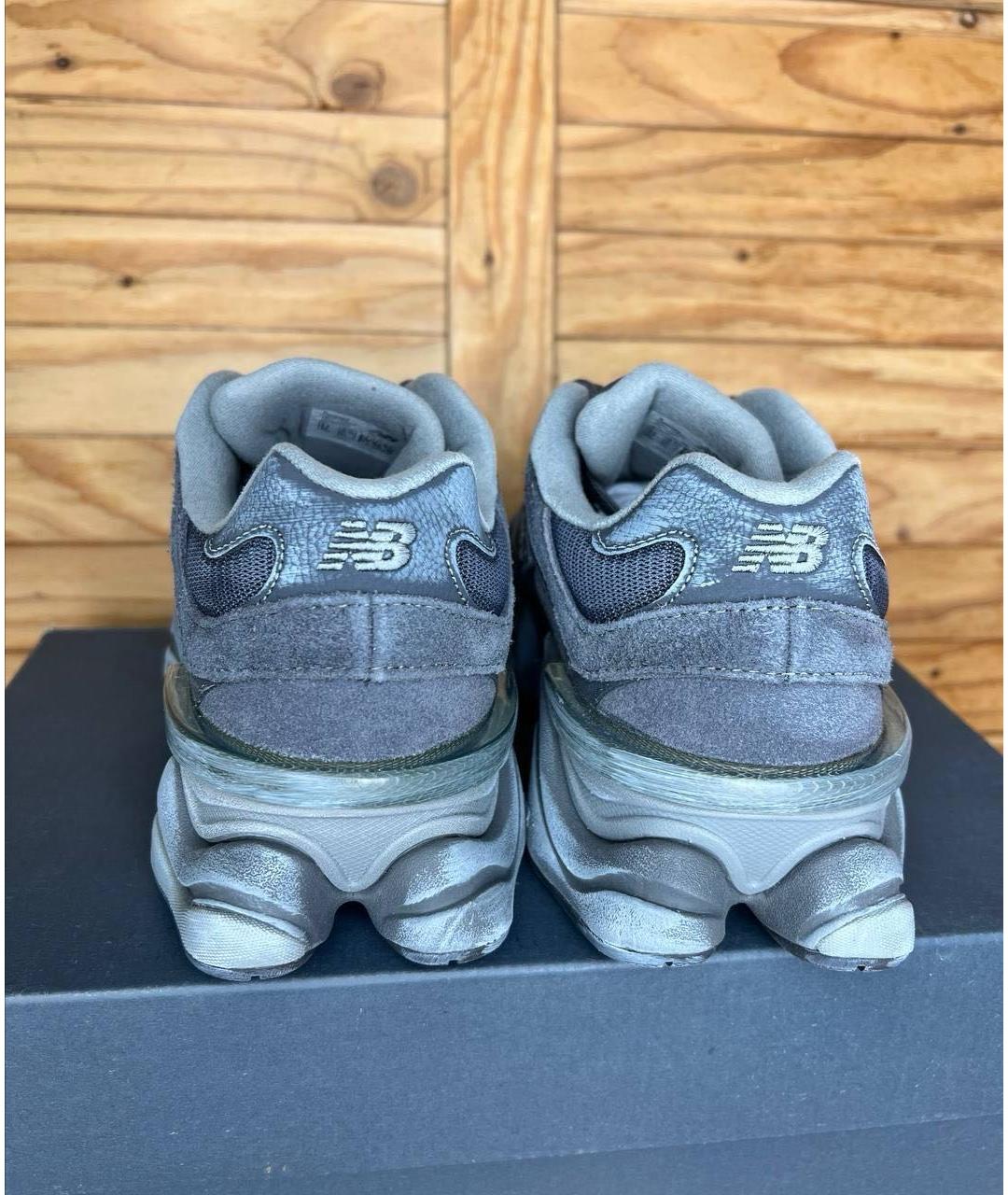 NEW BALANCE Антрацитовые низкие кроссовки / кеды, фото 4