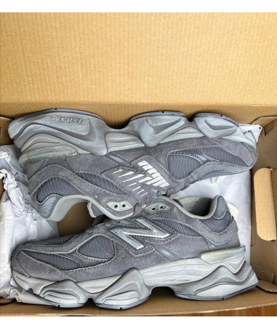 NEW BALANCE Антрацитовые низкие кроссовки / кеды, фото 5