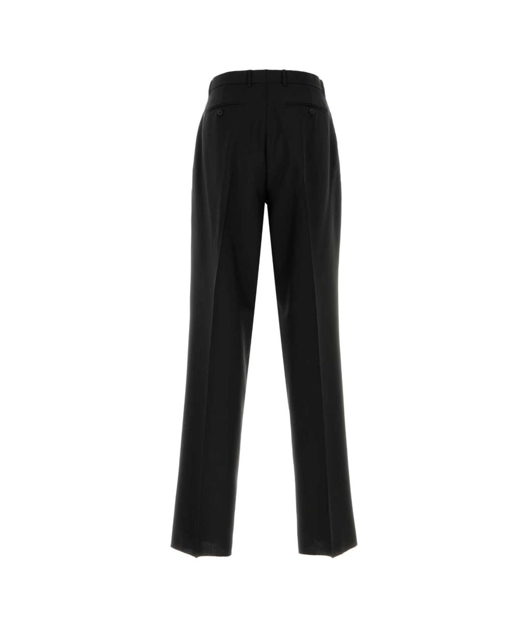 GIVENCHY Черные шерстяные повседневные брюки, фото 2
